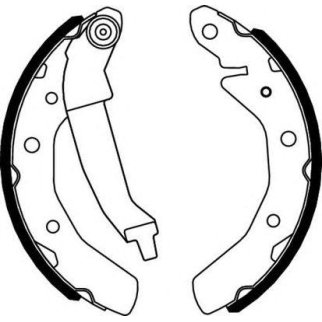 Колодки барабанные FERODO FSB566 фото