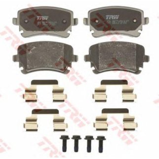 Колодки тормозные задние дисковые к-кт TRW GDB1516 фото