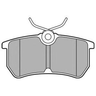 Колодки тормозные задние дисковые к-кт DELPHI LP2480 фото