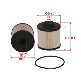 Фильтр топливный SAKURA EF2636 фото