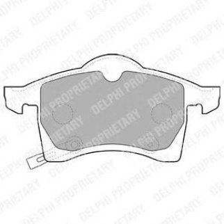 Колодки тормозные передние к-кт DELPHI LP1309 фото