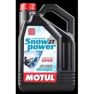 Масло моторное MOTUL Snowpower 2T полусинтетическое TC 4л. фото 1