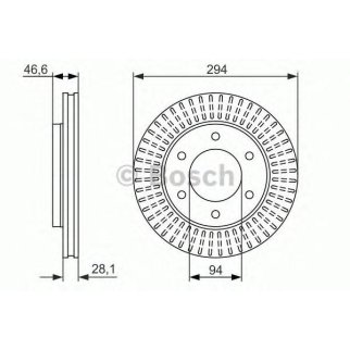 Диск тормозной BOSCH 0 986 479 704 фото