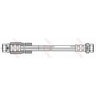 Шланг тормозной зад прав/лев фото