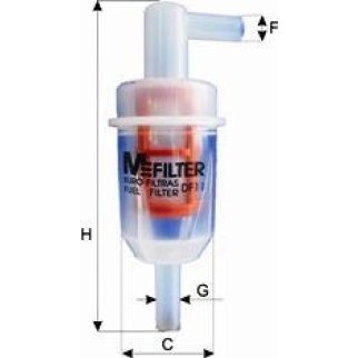 DF 11_фильтр топливный! MB W123/W124/W460/W461/W463 2.0D-3.5TD 80> фото