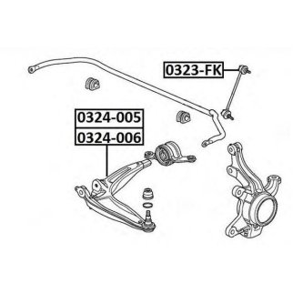 ТЯГА СТАБИЛИЗАТОРА ПЕРЕДНЯЯ фото