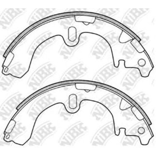 Колодки барабанные к-кт NiBK FN2285 фото