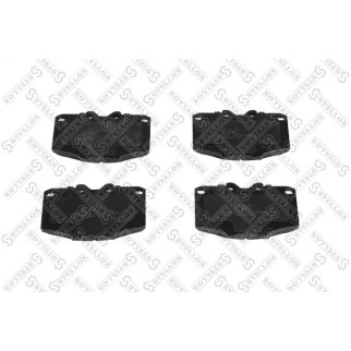 143 000B-SX_колодки дисковые передние! с антискрип. пластинами Toyota Land Cruiser 2.4-3.4TD 84-88 фото