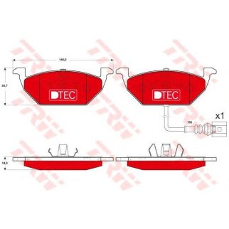 Колодки тормозные передние фото