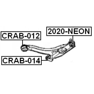 Опора шаровая FEBEST 2020-NEON фото 2