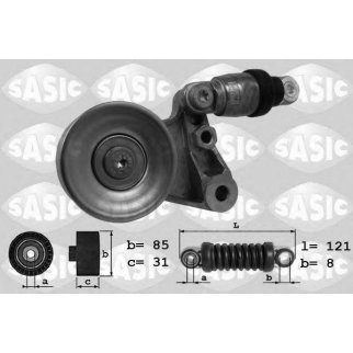 Ролик приводного ремня SASIC 1626145 фото