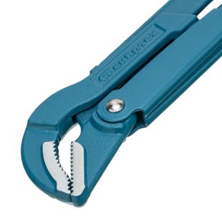 Ключ трубный рычажный 405х37мм с изогнутыми губками СИБРТЕХ фото 4