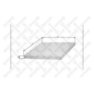 Фильтр салона Ford Focus/Transit 1.4i-1.8Di/TD/TDCi 98> STELLOX 7110078_SX фото