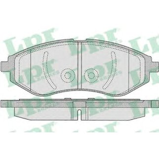 Колодки тормозные передние к-кт Lpr 05P1080 фото