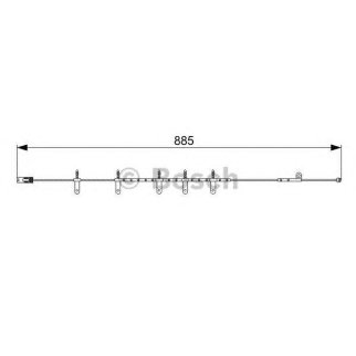 Датчик износа колодок BOSCH 1 987 473 015 фото