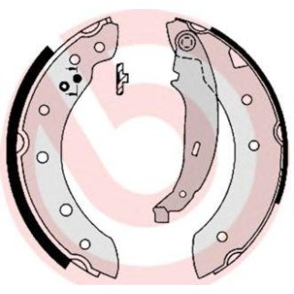 Колодки барабанные к-кт Brembo S 61 520 фото