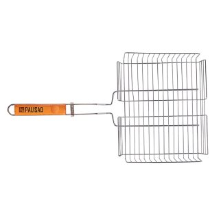 Решетка гриль 250х310х65мм объемная хромир. PALISAD фото 2