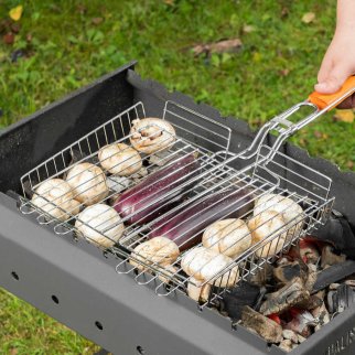 Решетка гриль 250х310х65мм объемная хромир. PALISAD фото 9