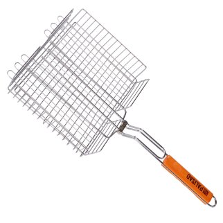 Решетка гриль 250х310х65мм объемная хромир. PALISAD фото