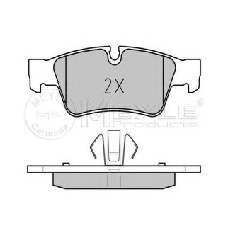 Колодки тормозные к-кт Meyle 025 239 2318 фото
