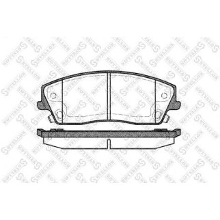 Колодки тормозные STELLOX _002013SX фото