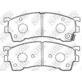 Колодки тормозные передние к-кт NiBK PN5239 фото