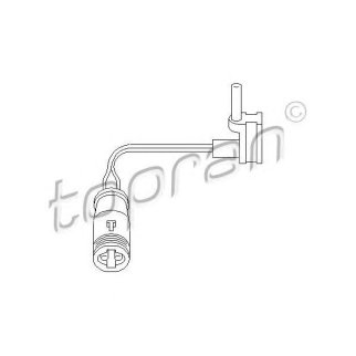 Датчик износа колодок topran 401203755 фото