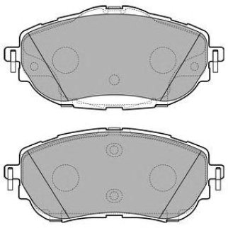 Колодки тормозные передние к-кт DELPHI LP2691 фото