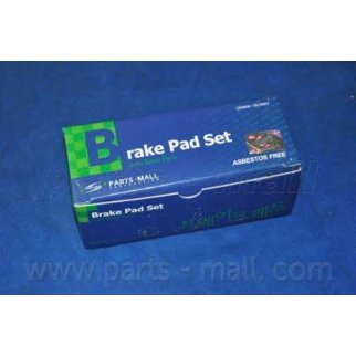 Колодки тормозные PARTS-MALL PKF-010 фото