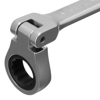 Ключ комбинированный 14мм трещоточный шарнирный MATRIX фото 1