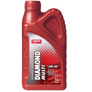 Масло моторное TEBOIL Diamond Multi 5W-40 синтетическое 1 л 3455080 фото