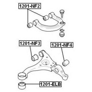 Сайлентблок ASVA 1201-NF2 фото