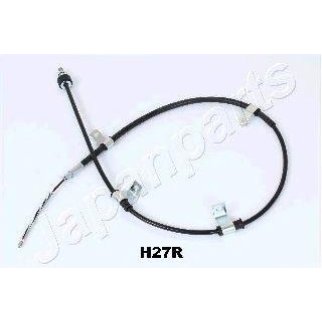 Трос ручного тормоза HYUNDAI GETZ 02- 1590мм зад.лев. фото