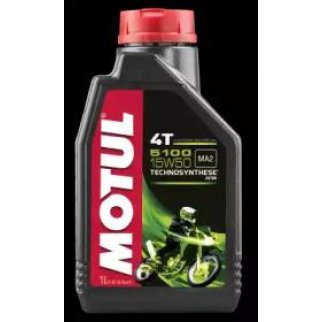 Масло моторное для 4-х тактных двигателей 5100 ESTER 4T 15W50 п/синт.1л MOTUL фото