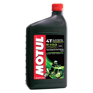 Масло моторное для 4-х тактных двигателей 5100 ESTER 4T 15W50 п/синт.1л MOTUL фото