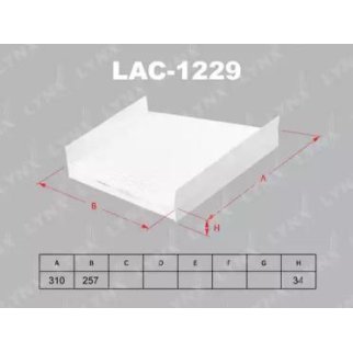 Фильтр салона LYNXauto LAC1229 фото