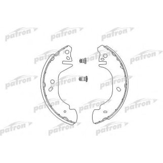 Колодки барабанные к-кт PATRON PSP542 фото