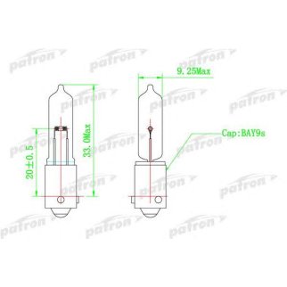 Лампа PATRON PLH21W фото