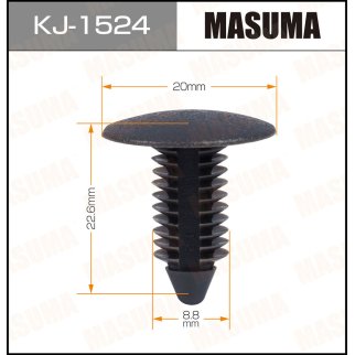 KJ-1524_клипса!Nissan Caravan 01-03 фото