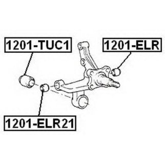 Сайлентблок ASVA 1201-ELR фото