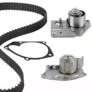 Насос водяной (помпа) + к-кт ремня ГРМ metelli 30-0907-1 фото