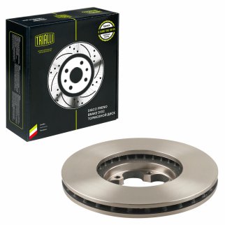 Диск тормозной передний вентилируемый TRIALLI DF 105105 фото 2