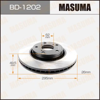 Диск тормозной Masuma BD-1202 фото