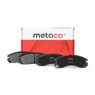 Колодки тормозные передние к-кт metaco 3000-012 фото
