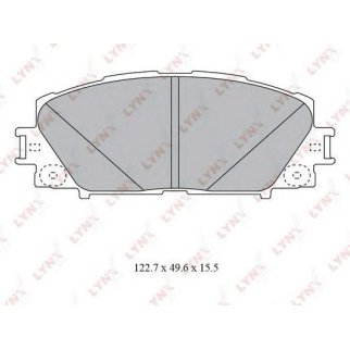 Колодки тормозные дисковые перед прав/лев LCV фото
