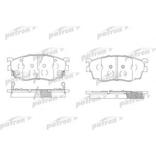 Колодки MAZDA 323 F VI 01-04, 626 V 97-02, 626 V Hatchback 97-02, 626 V Station Wagon 98-02, PREMACY фото