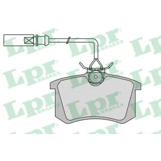 Колодки тормозные задние к-кт Lpr 05P980 фото