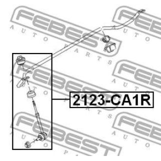 2123CA1R_тяга стабилизатора заднего! Ford Focus S-Max 06&gt; фото
