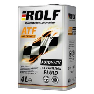 Масло трансмиссионное ROLF ATF Multivehicle 4л фото 1