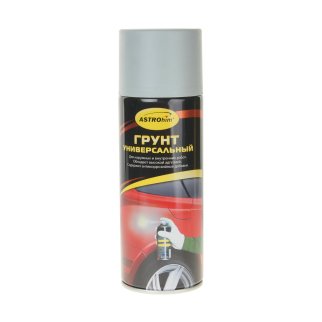 Грунт серый Астрохим (аэрозоль) 520мл фото